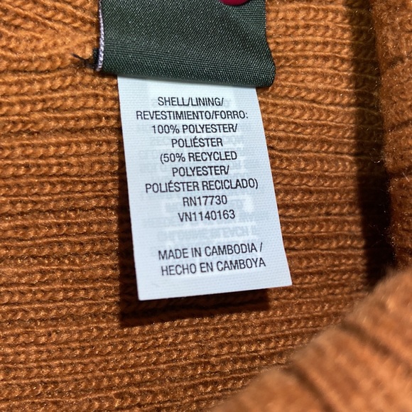 Women’s Wild Fable floral hand-embroidered beanie hat. One size. Handmade by me. - Picture 7 of 8